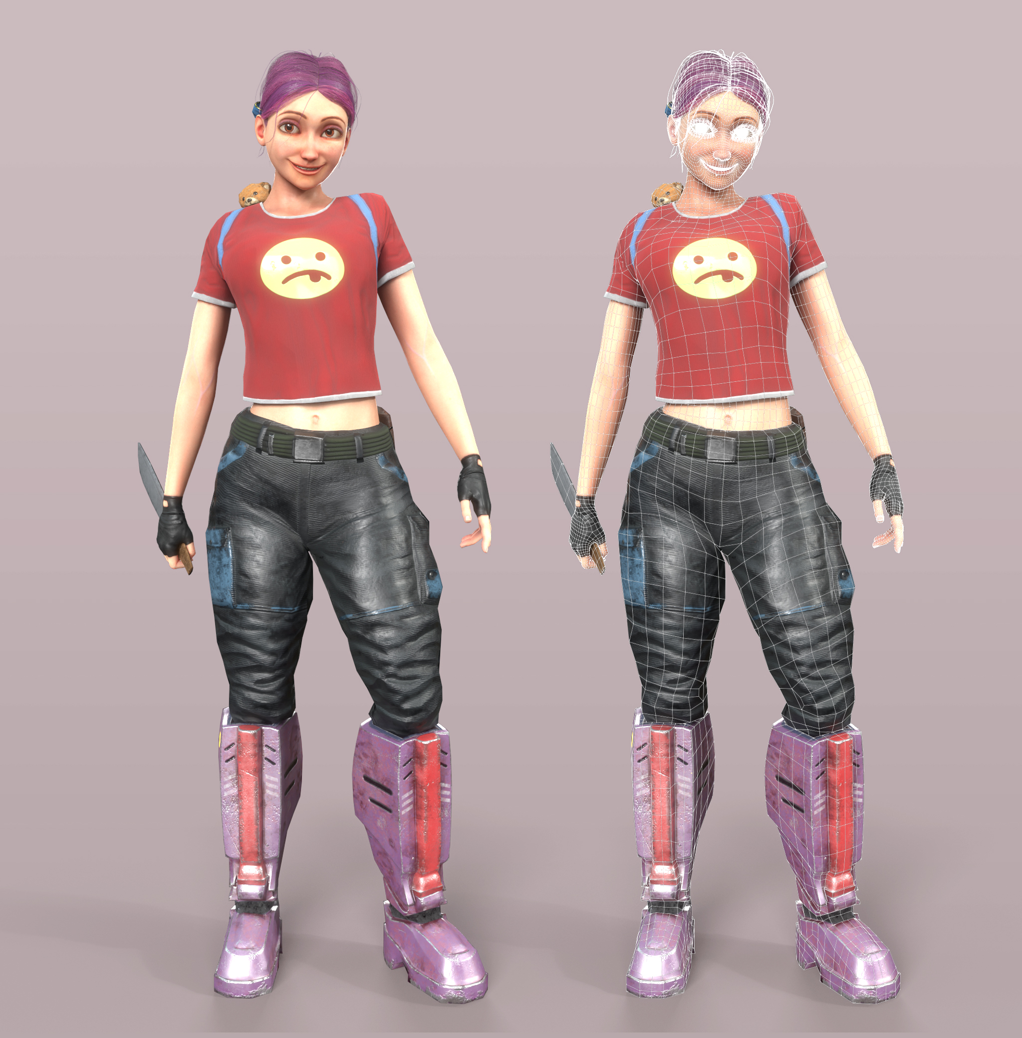 Game Character PBR